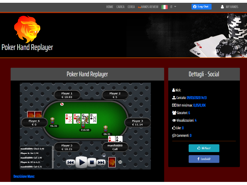 pokerhandreplayer